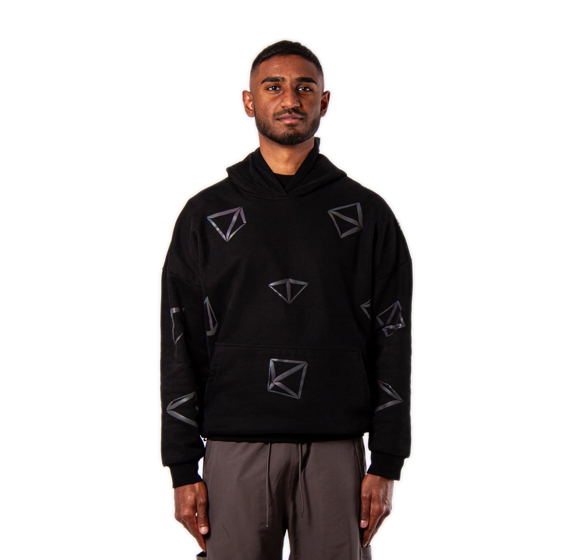 JUST A GENT INFINITE HOODIE BLACK - BRNCY