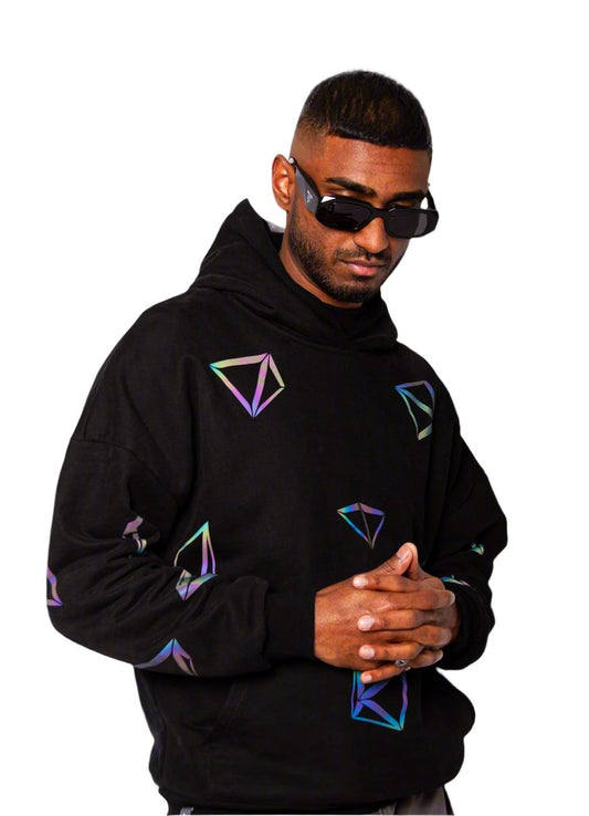 JUST A GENT INFINITE HOODIE BLACK - BRNCY